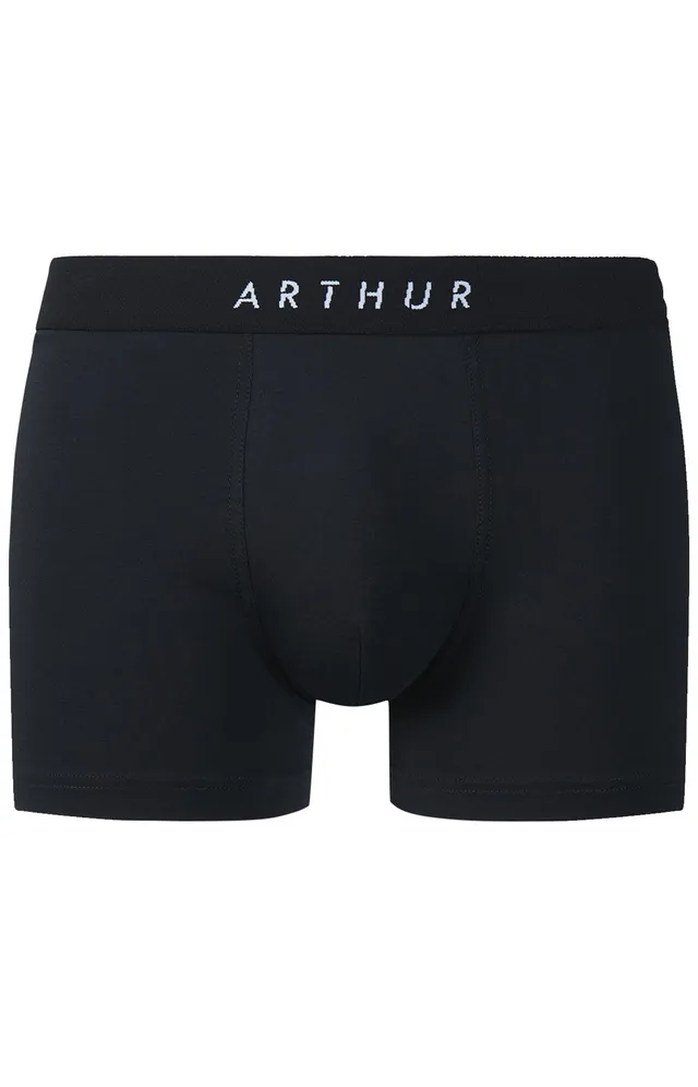 arthur-bob-boxer-coton-noir-taille-l image 1