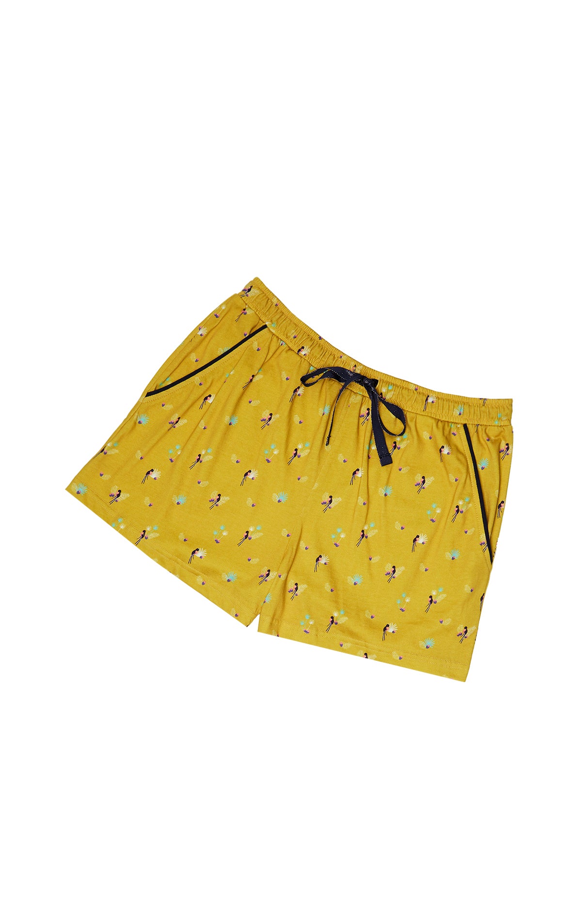 arthur-birdie-short-femme-anis-jersey-coton-bio-2-poches image 3
