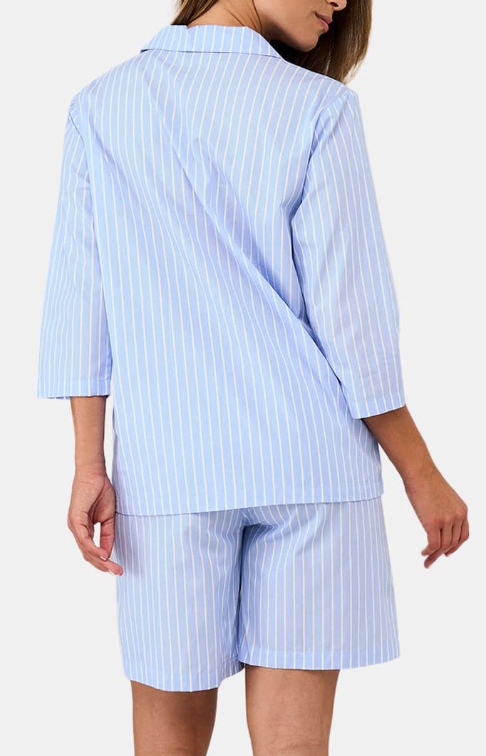 arthur-bob-pyjama-court-mona-pyjama-femme-bleu-ray image 5
