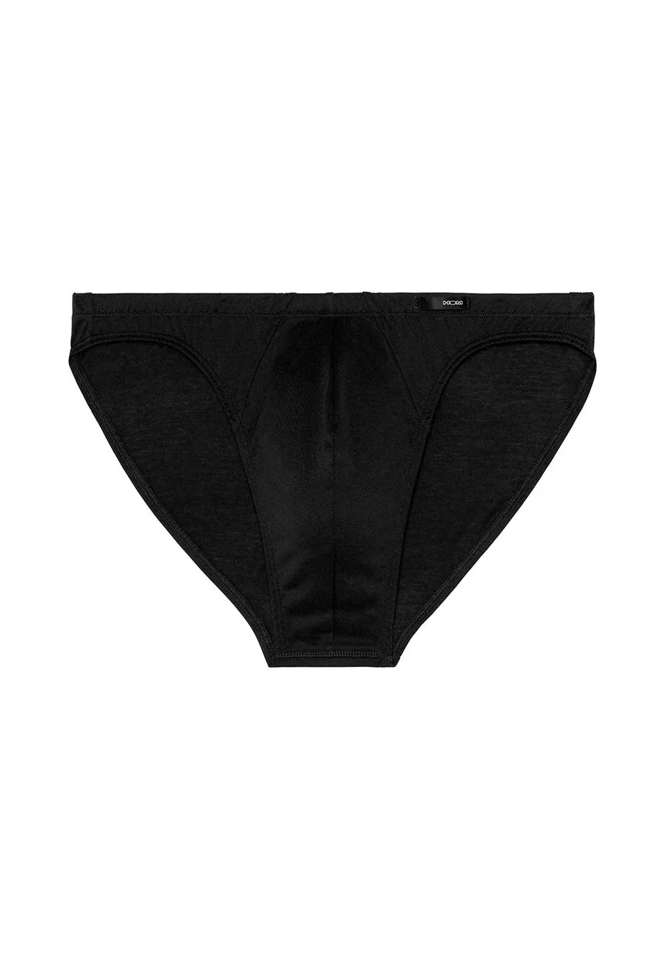 hom-premium-cotton-comfort-micro-briefs-slip-homme-noir-coton image 1