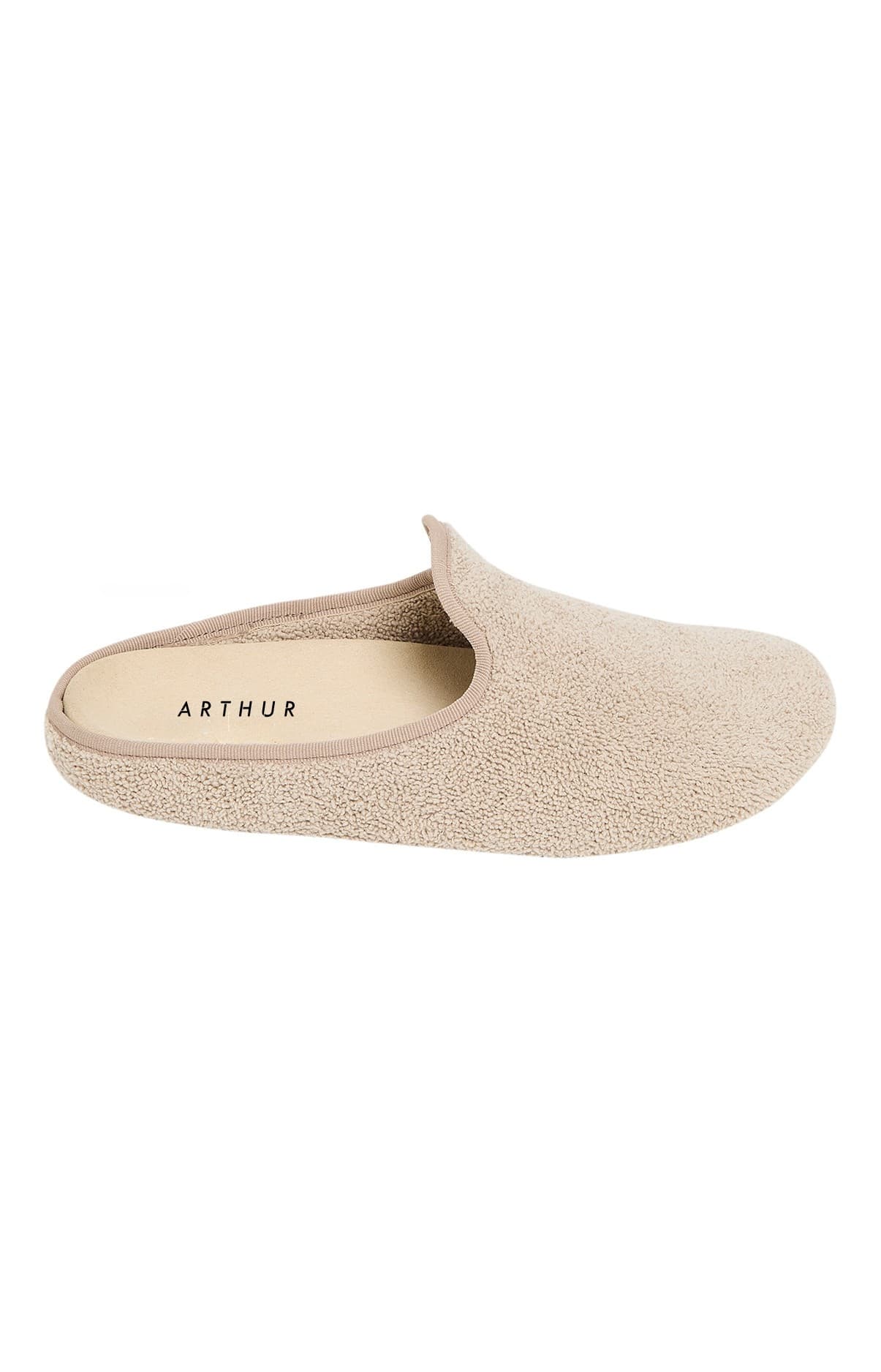 arthur-bob-chaussons-ponge-mules-femme-taupe-39 image 1
