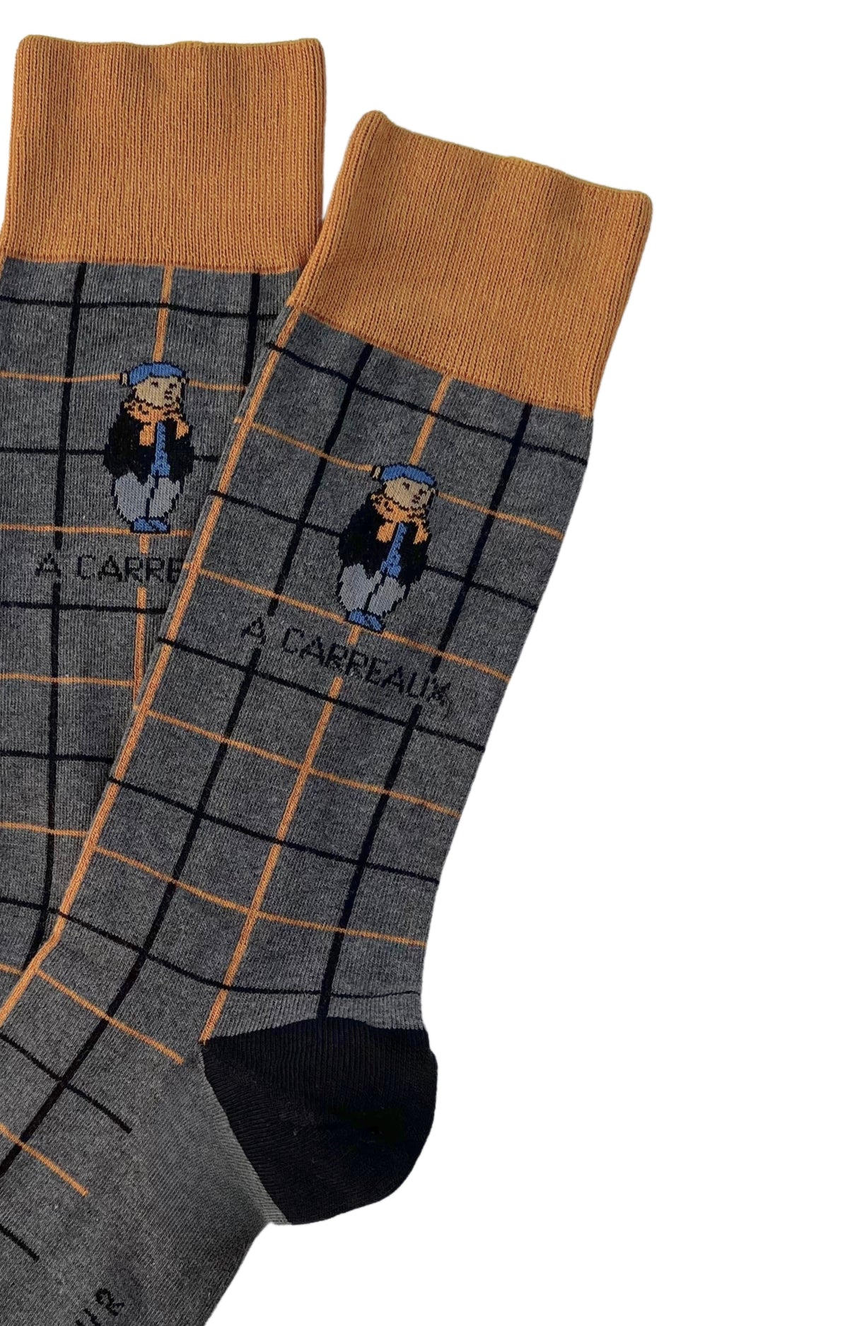 arthur-bob-oliver-chaussettes-homme-coton-gris-40-46 image 2