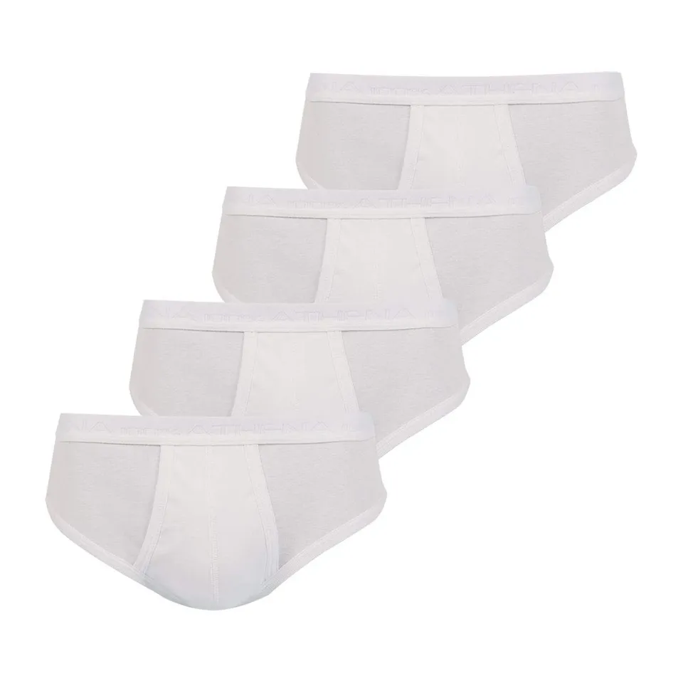 athena-easy-bio-lot-4-slips-homme-coton-bio-taille-haute image 1