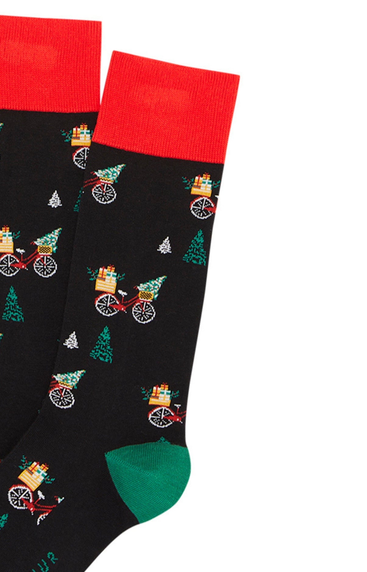 arthur-hotte-chaussettes-montagne-coton-noir image 2