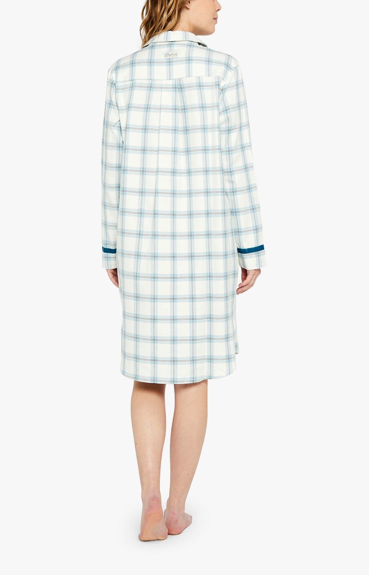 arthur-bob-maryline-chemise-de-nuit-femme-ivoire-flanelle image 4