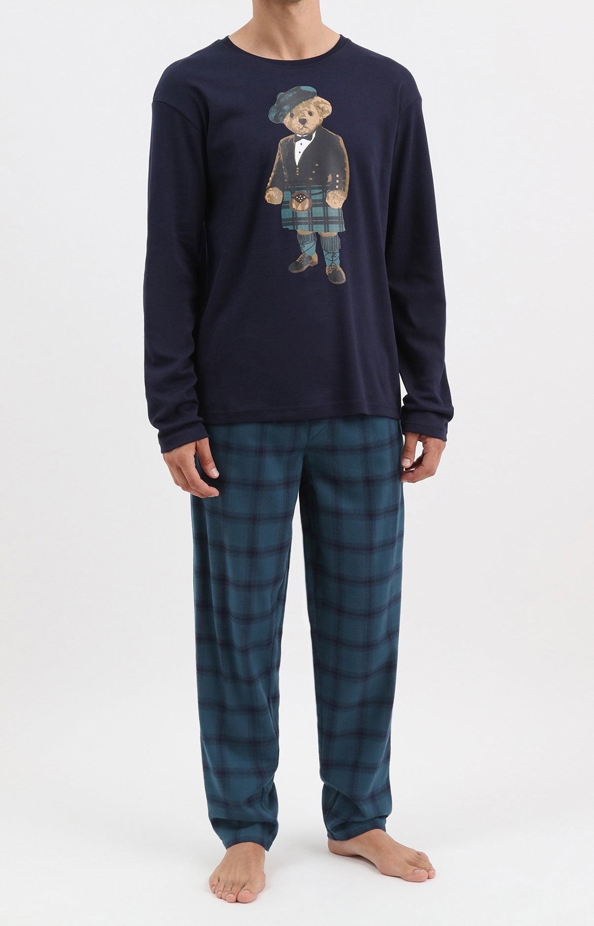 arthur-bob-pyjama-cossais-canard-l-coton-chaud image 1