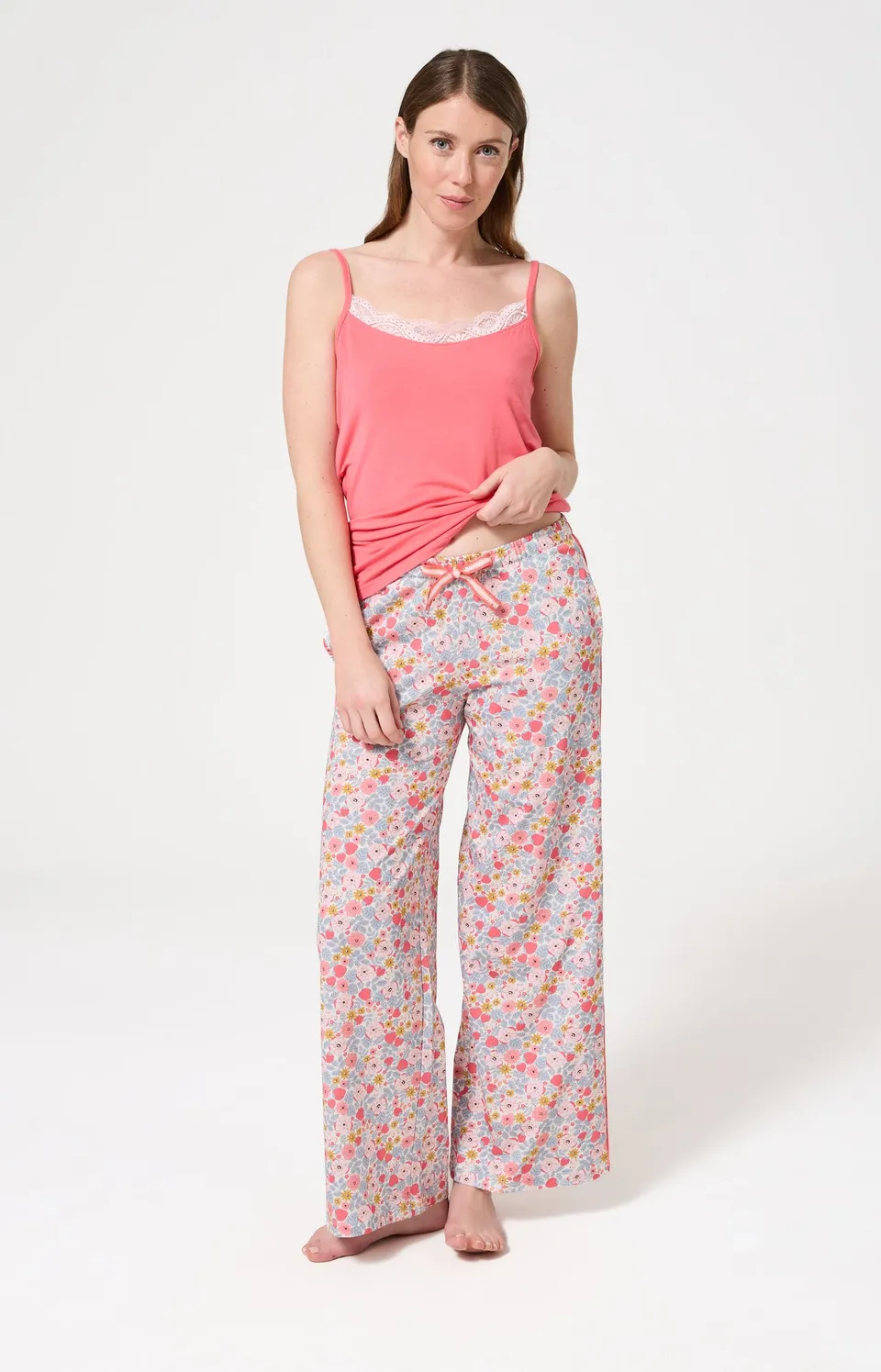 arthur-bob-nina-pantalon-pyjama-coton-bio-multicolore-m image 1