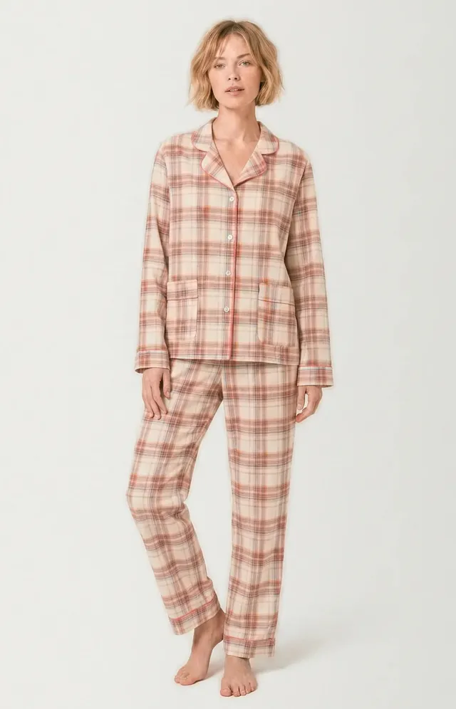 arthur-bob-alix-pyjama-femme-flanelle-p-che image 1