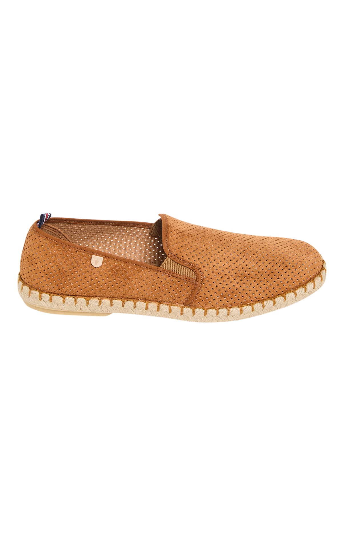 arthur-bob-espadrilles-cuir-uni-cognac-homme image 1