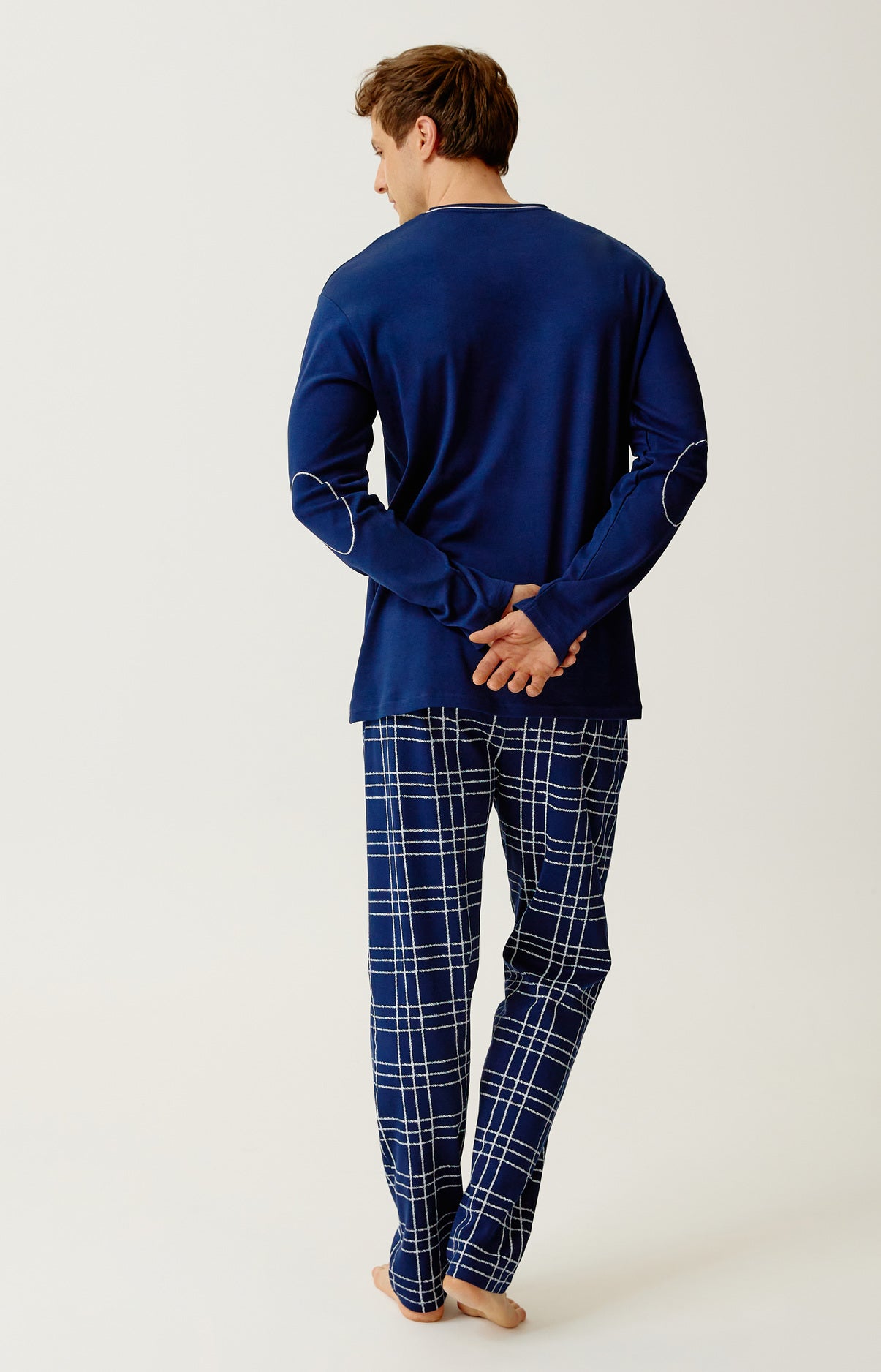 arthur-bob-lewis-tradi-pyjama-homme-marine-pais image 6