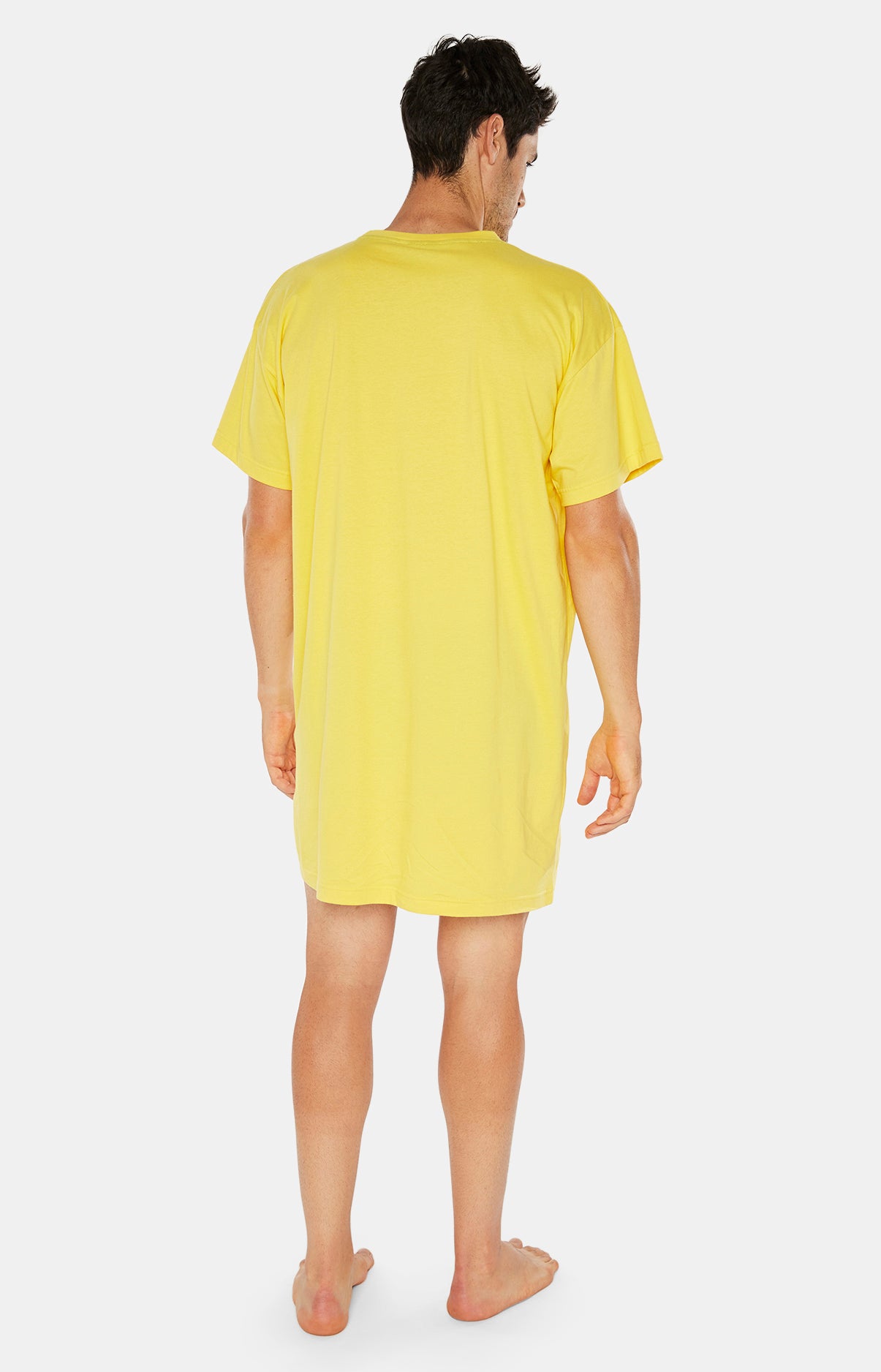 arthur-bob-maxi-tee-shirt-lundi-au-sommeil-jaune-tu-coton-bio image 5
