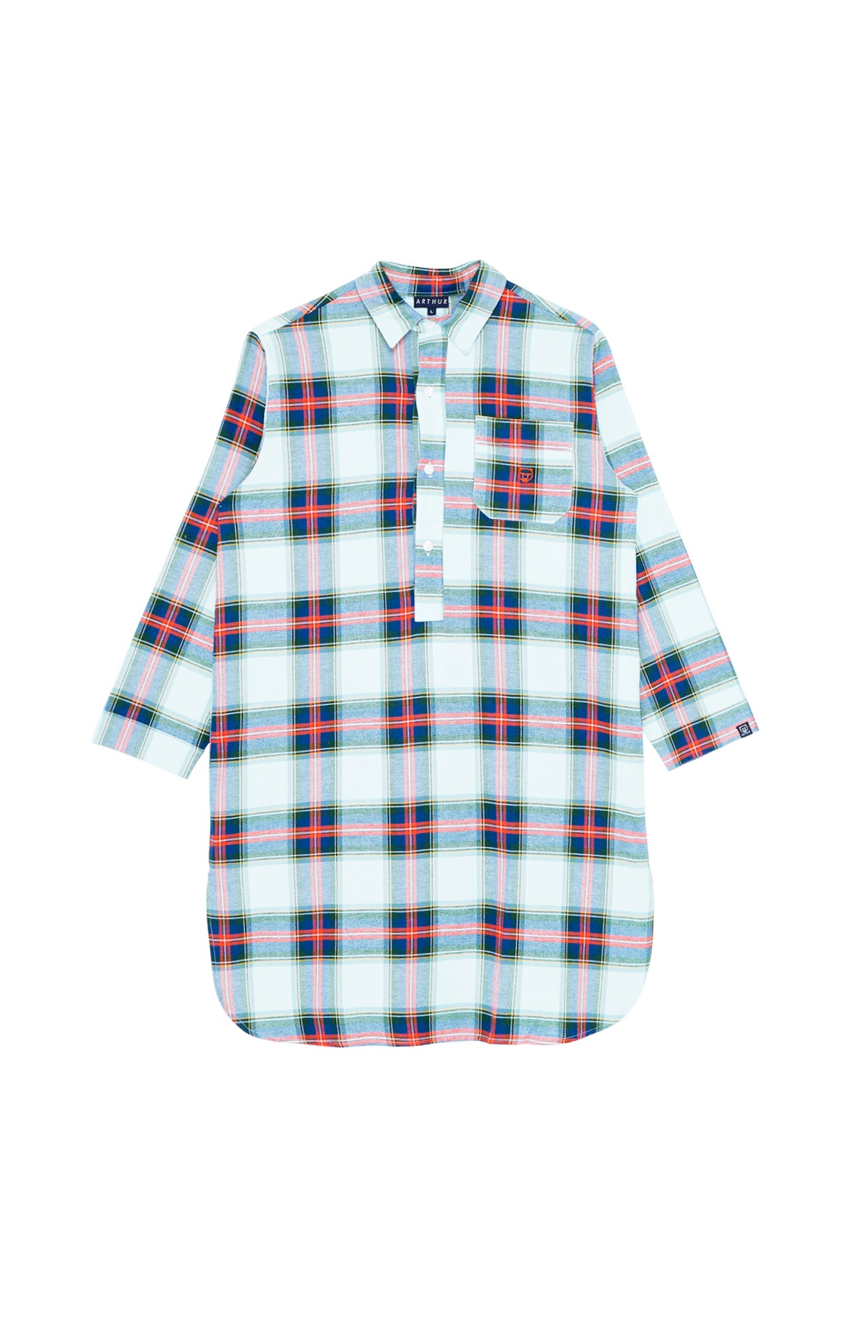 arthur-bob-logan-chemise-de-nuit-homme-glace-flanelle image 3