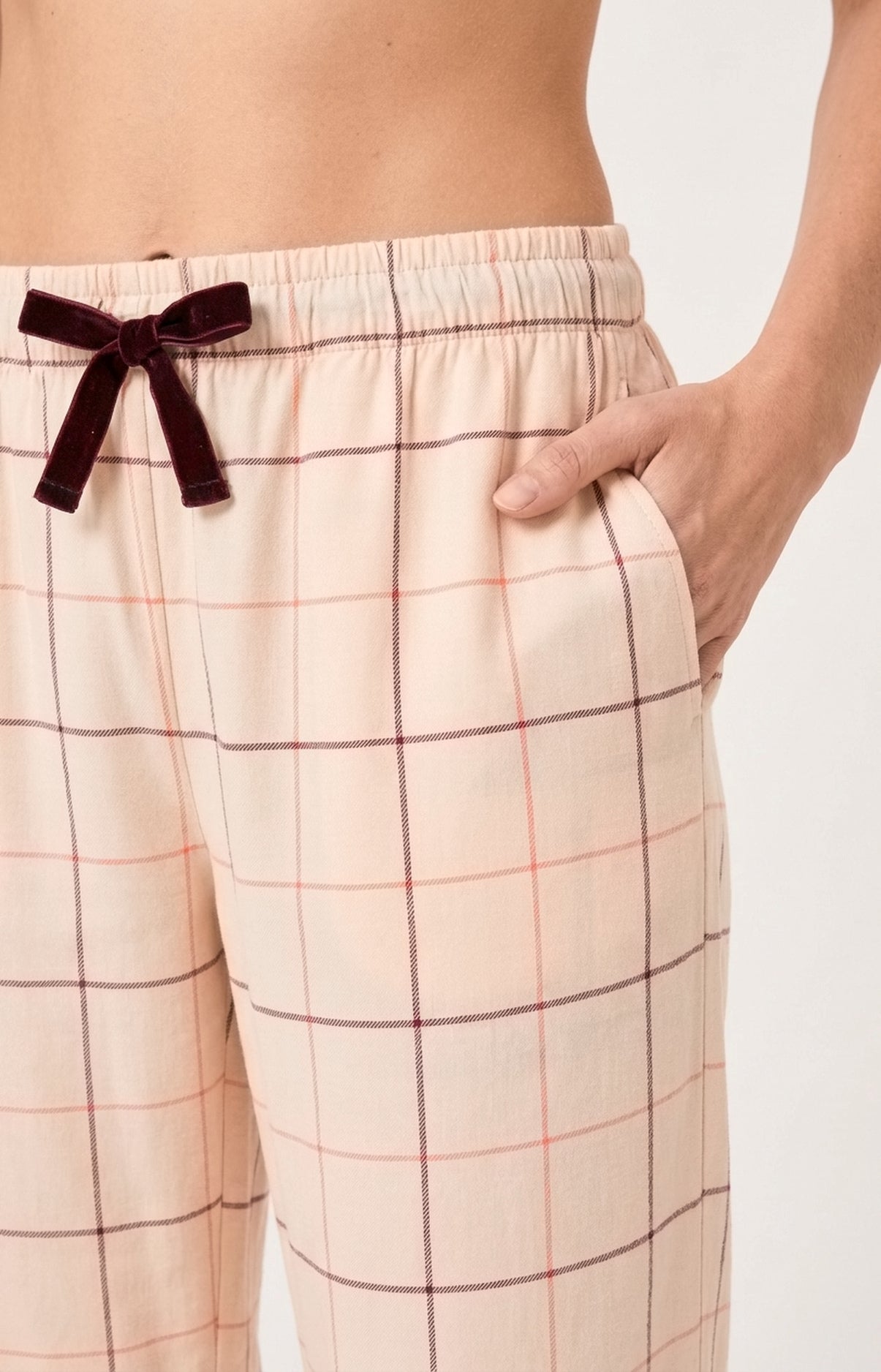arthur-bob-magnolia-pantalon-pyjama-femme-rose-flanelle image 4