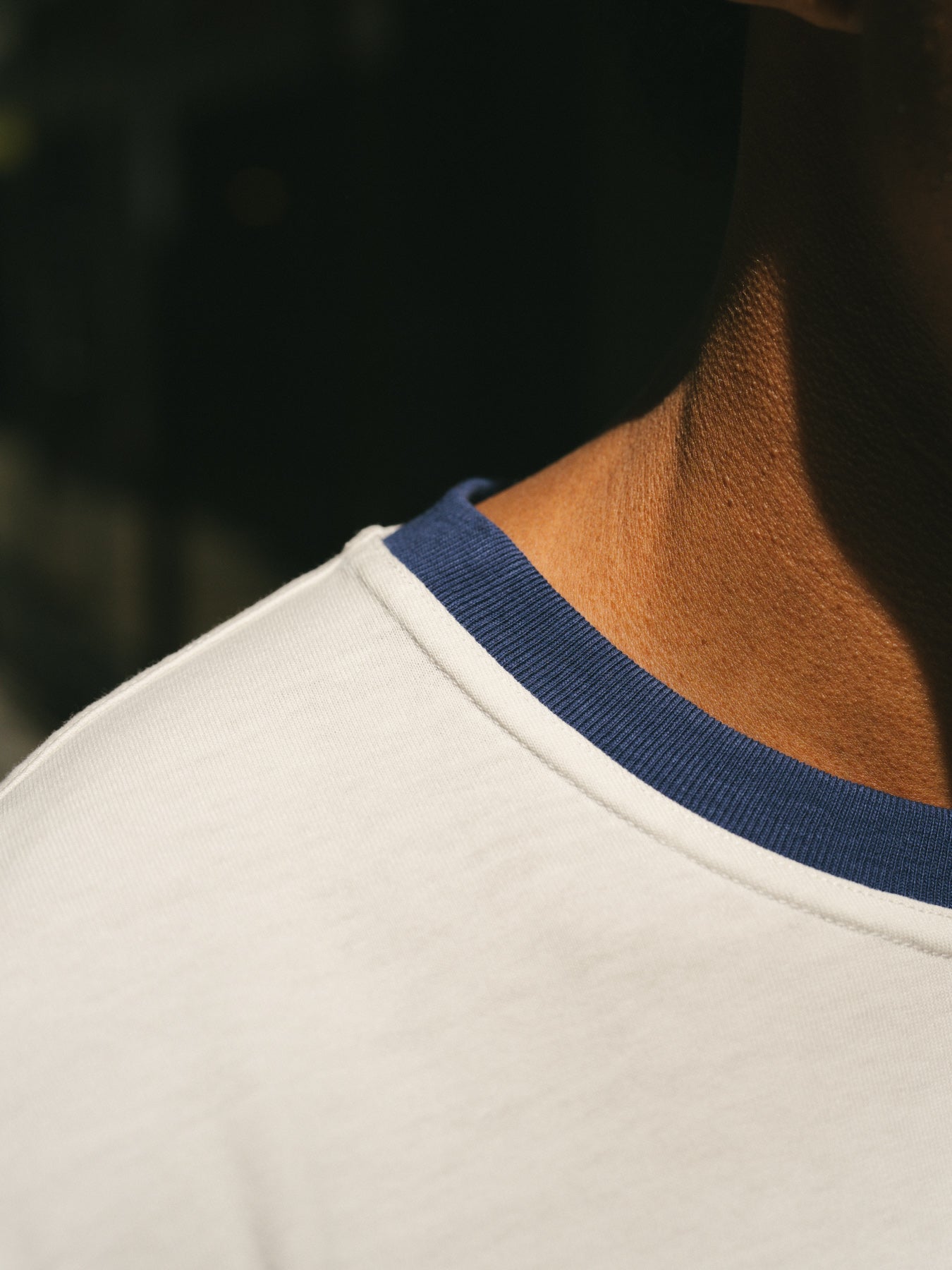 p-trone-varsity-t-shirt-manches-courtes-bleu-marine image 7