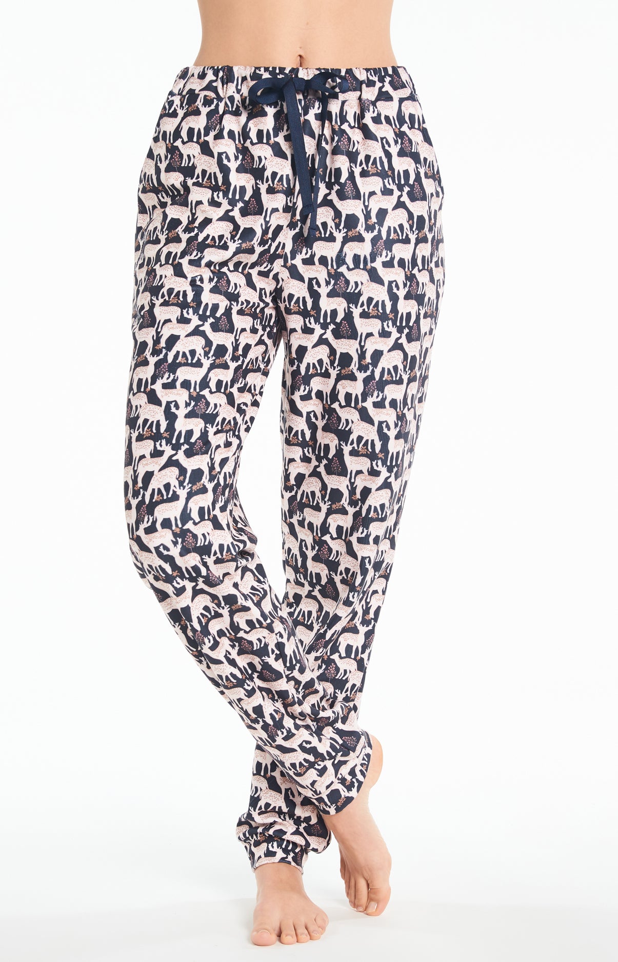 arthur-bob-biche-pyjama-polaire-femme-marine-taille-l image 6