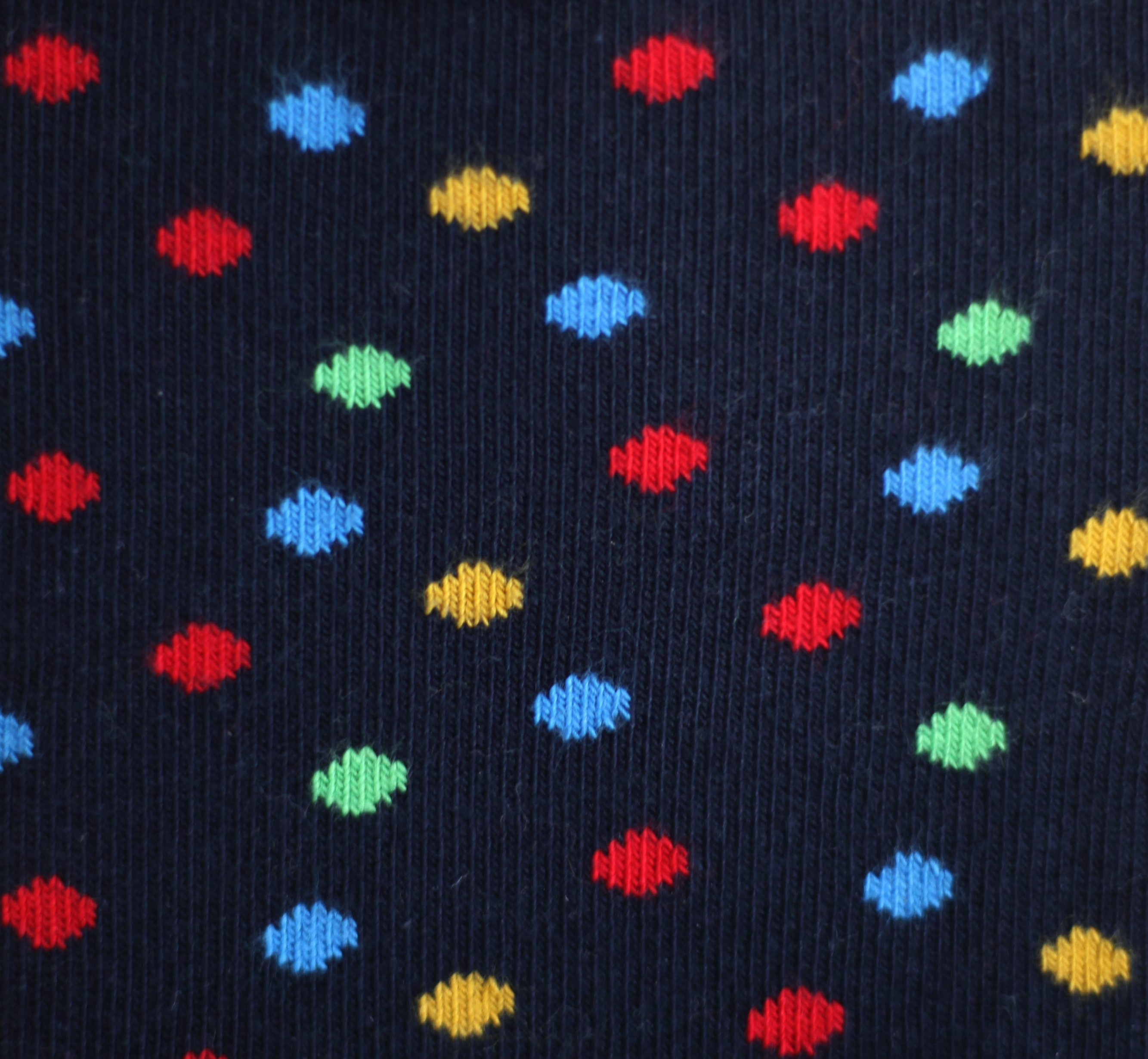 archiduchesse-fantaisie-confettis-chaussettes-enfant-bleu-coton image 3