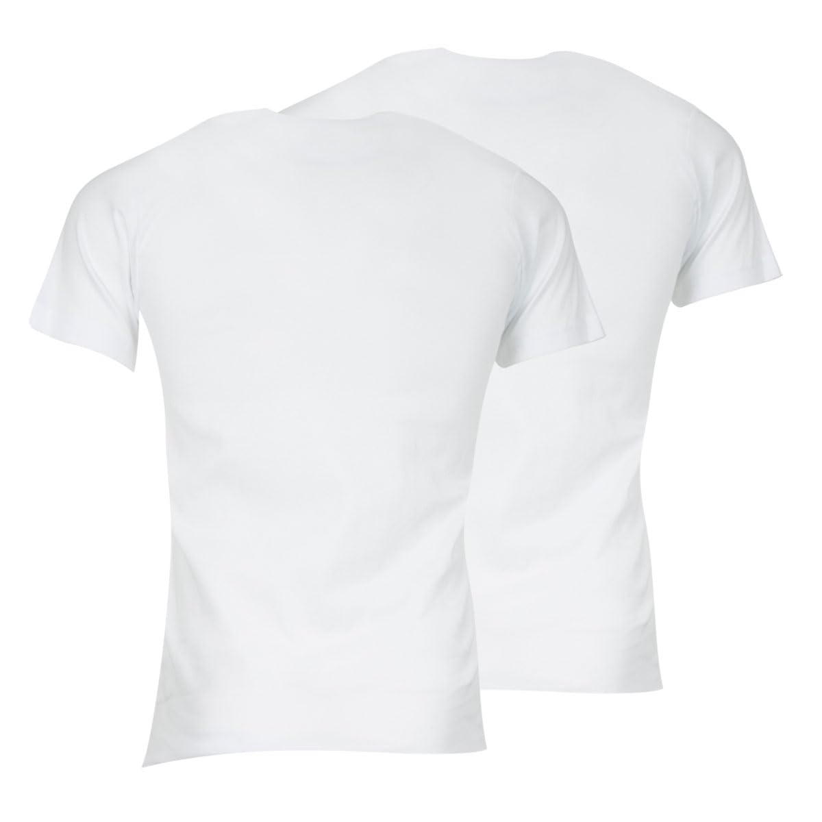 athena-easy-bio-lot-2-t-shirts-homme-col-v-blanc-taille-m image 5