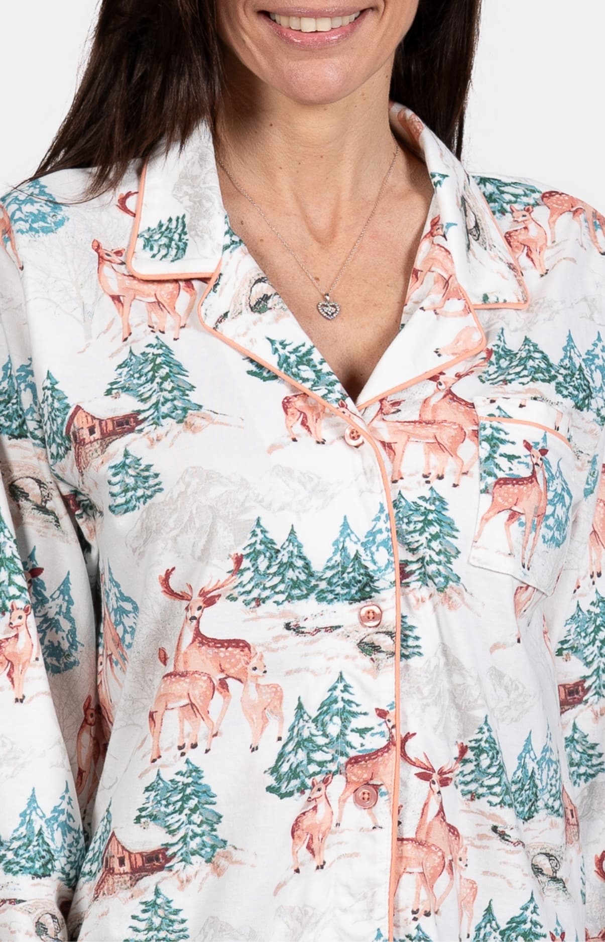 arthur-bob-biche-pyjama-flanelle-femme-blanc image 2
