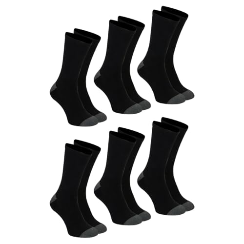 athena-ecopack-sport-mi-chaussettes-homme-noir-x6-43-46 image 5