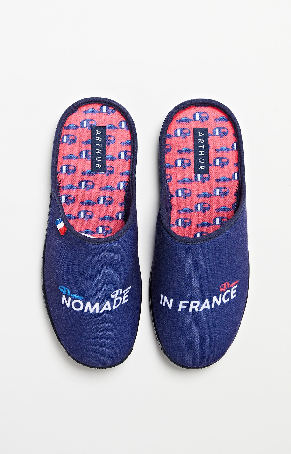 arthur-bob-mules-nomade-in-france-rouge-mousse image 2