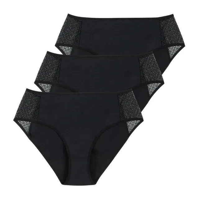 athena-dailyz-lot-3-slips-incontinence-coton-bio-lavable image 1