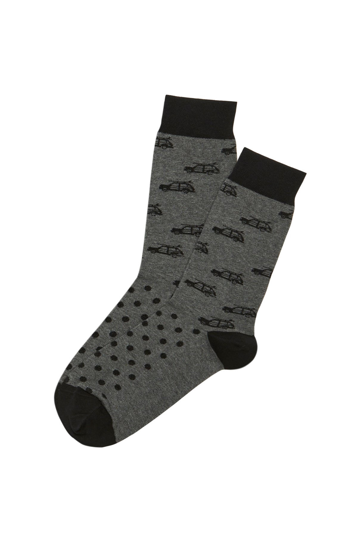 arthur-bob-california-chaussettes-homme-gris-40-46-coton-bio image 1