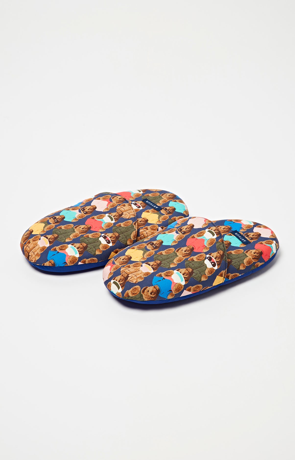 arthur-bob-teddy-pantoufles-multicolore-43-45 image 1