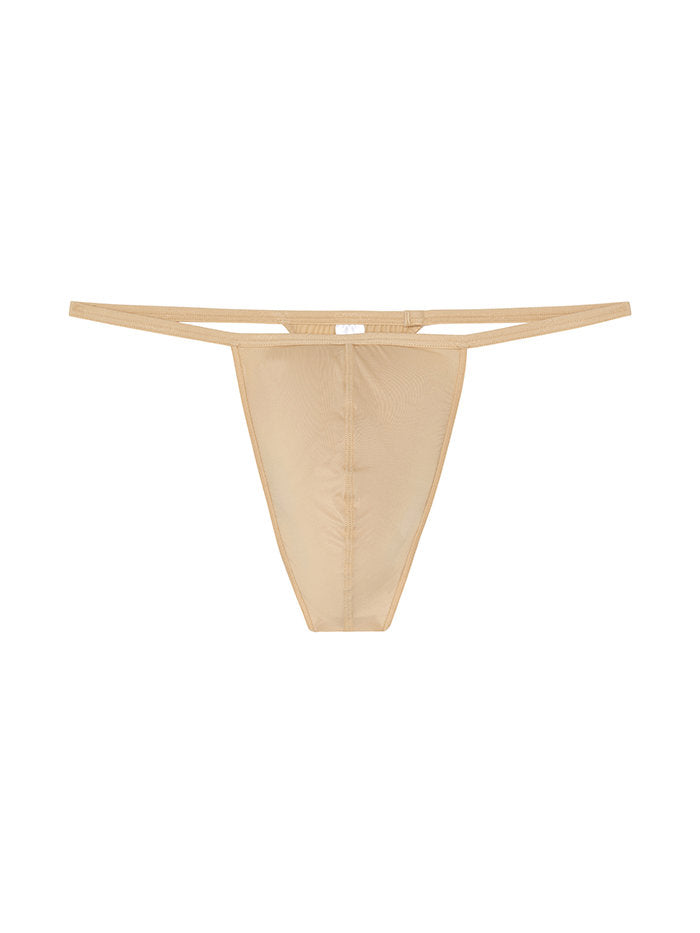hom-plume-g-string-string-homme-chair-microfibre image 1