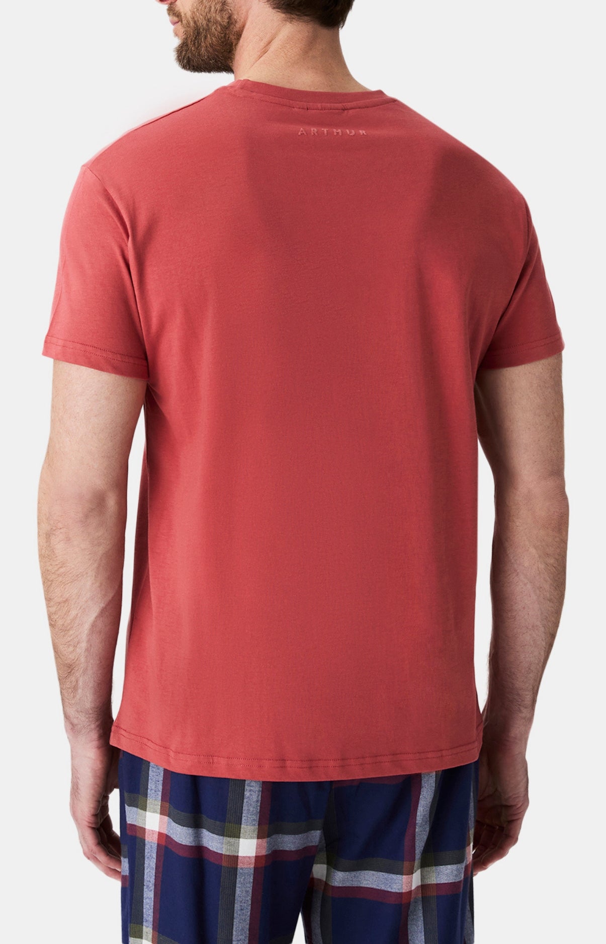 arthur-bob-terracotta-tee-shirt-homme-coton-bio image 6