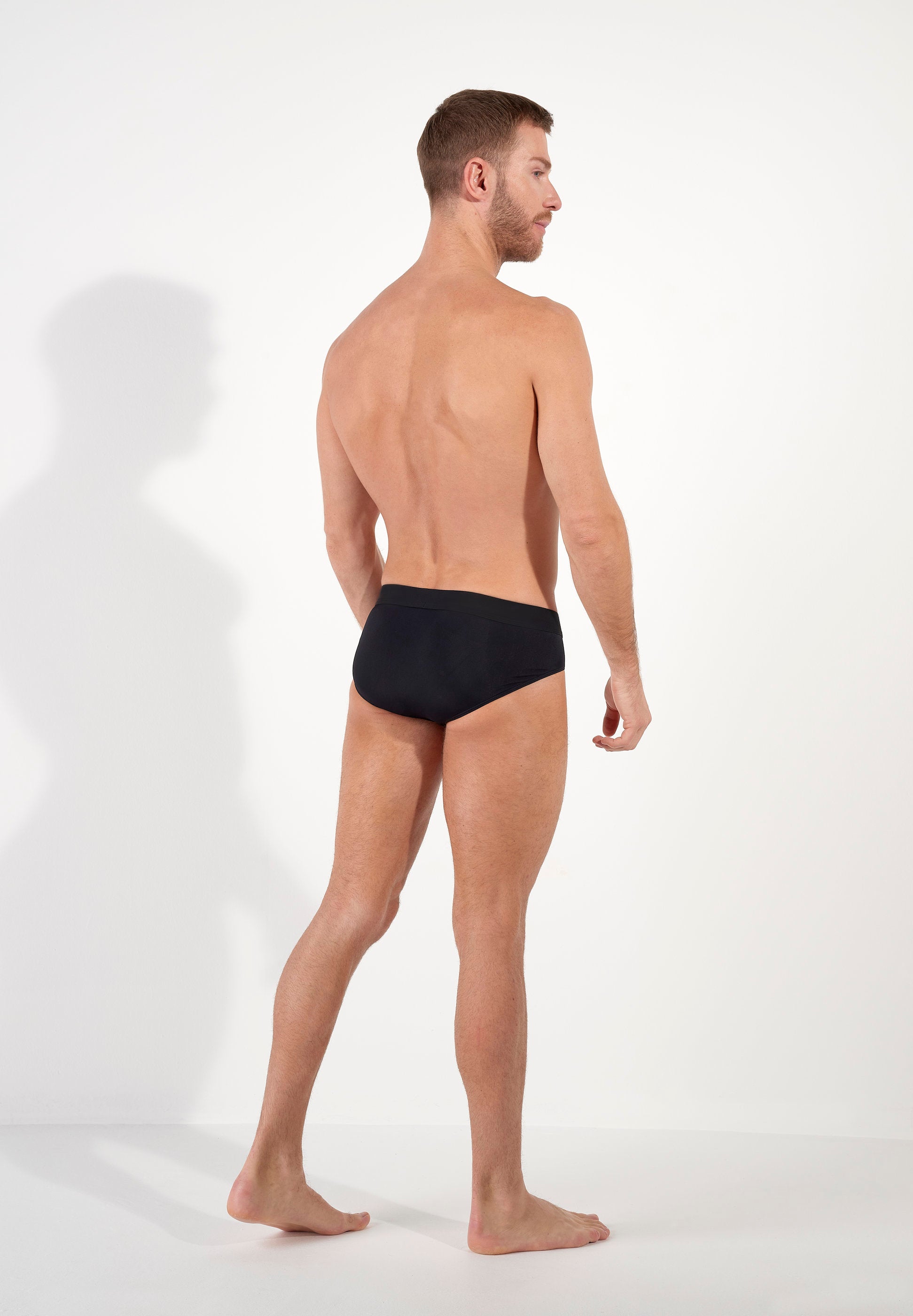 hom-supersoft-mini-slip-noir-microfibre-coton image 6