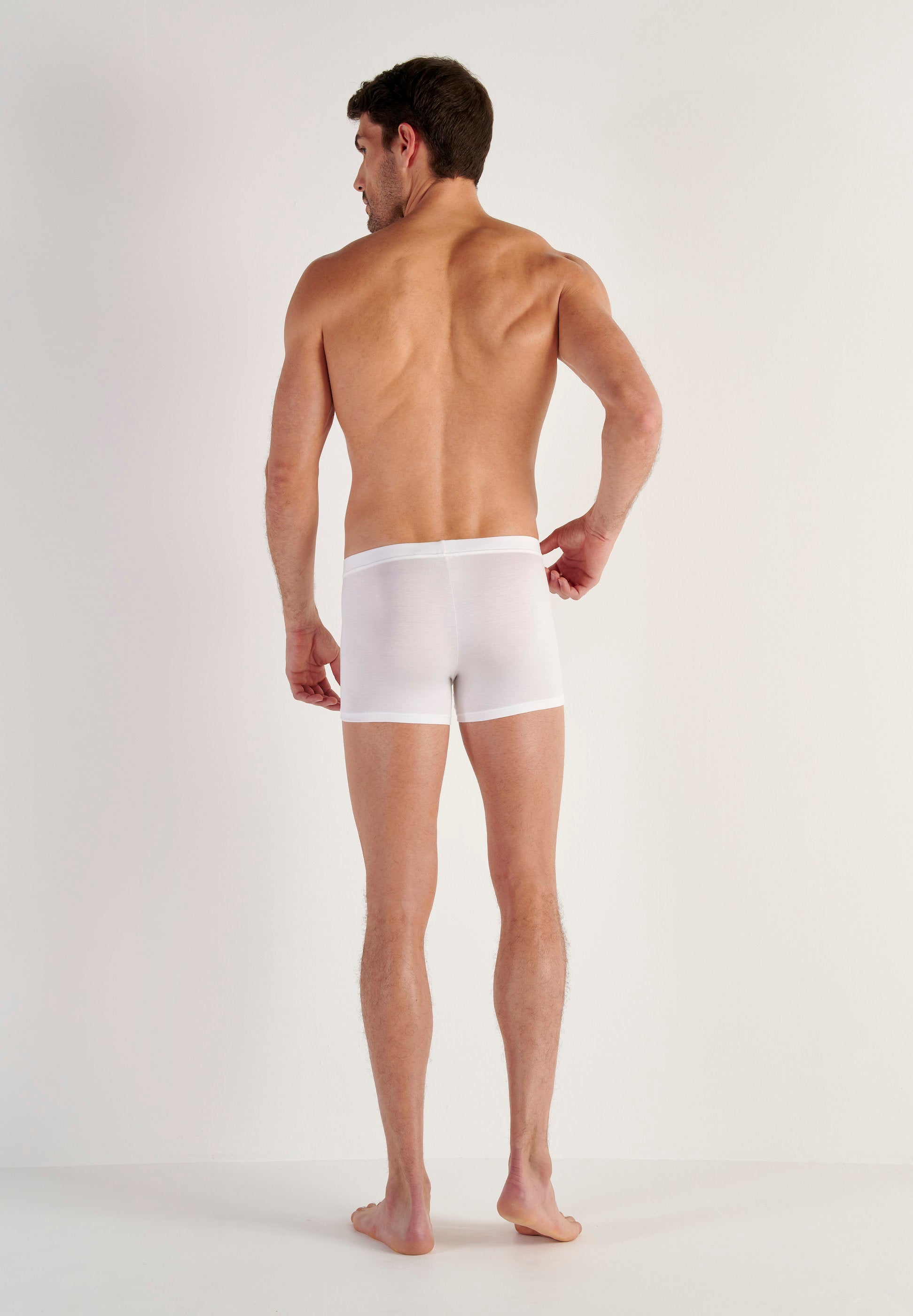 hom-ho1-tencel-soft-boxer-homme-blanc-long image 6