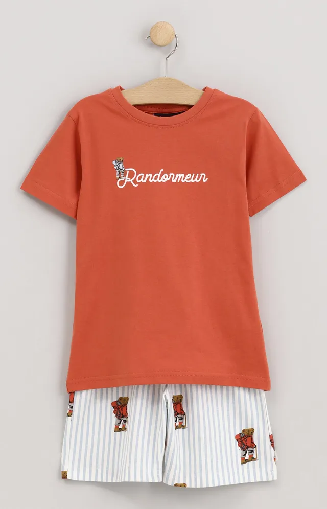 arthur-bob-randonneur-pyjashort-enfant-coton-ciel image 1
