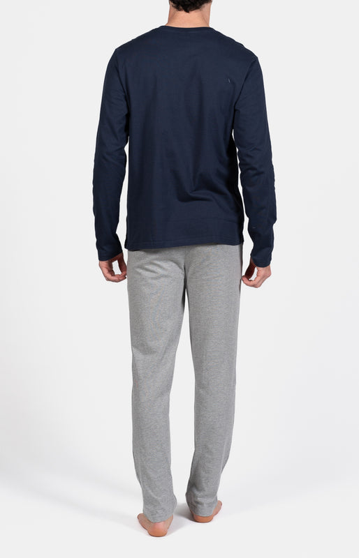 arthur-glandeurs-pyjama-homme-gris-taille-l-coton image 6
