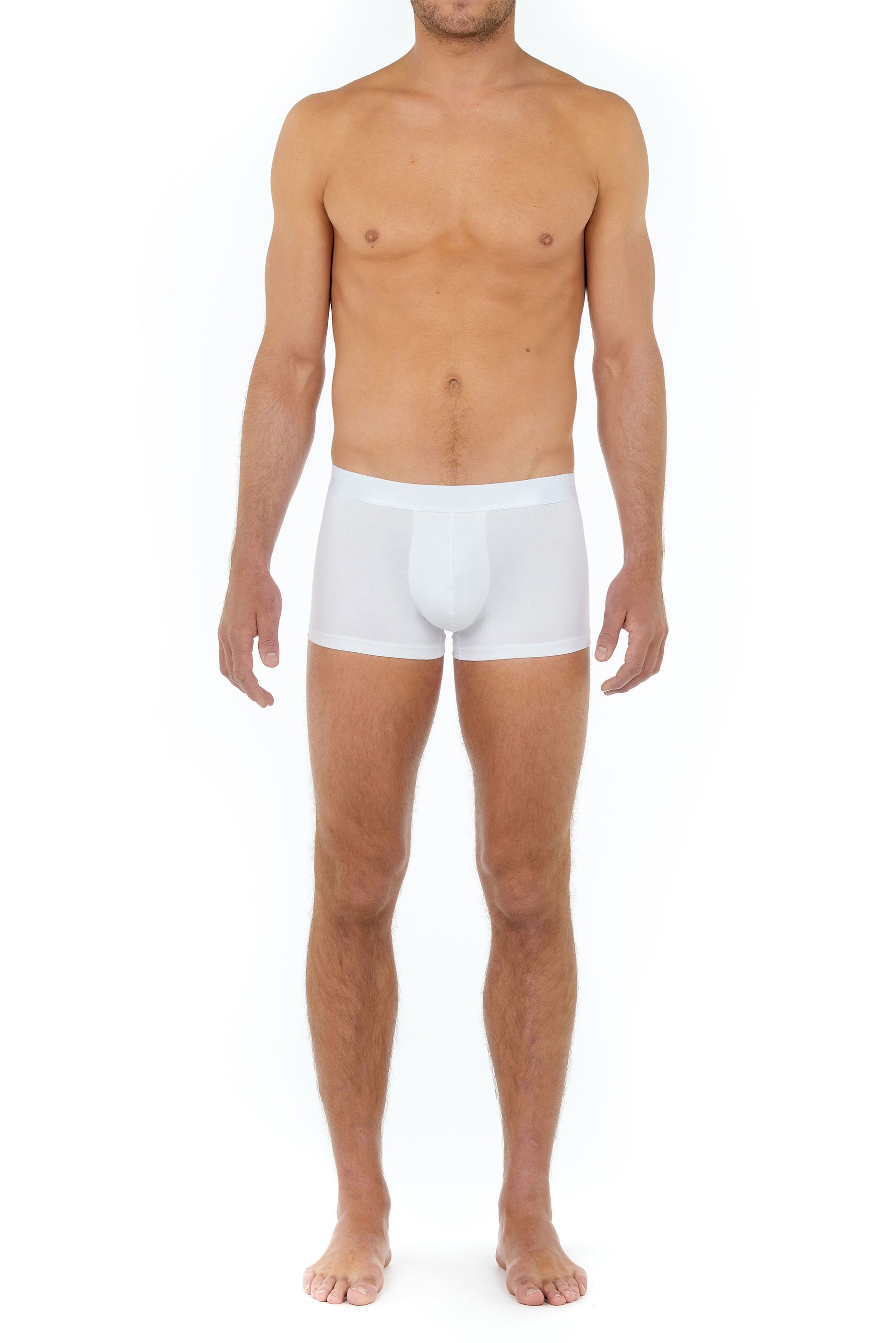 hom-classic-boxer-brief-homme-blanc-modal-coton image 2