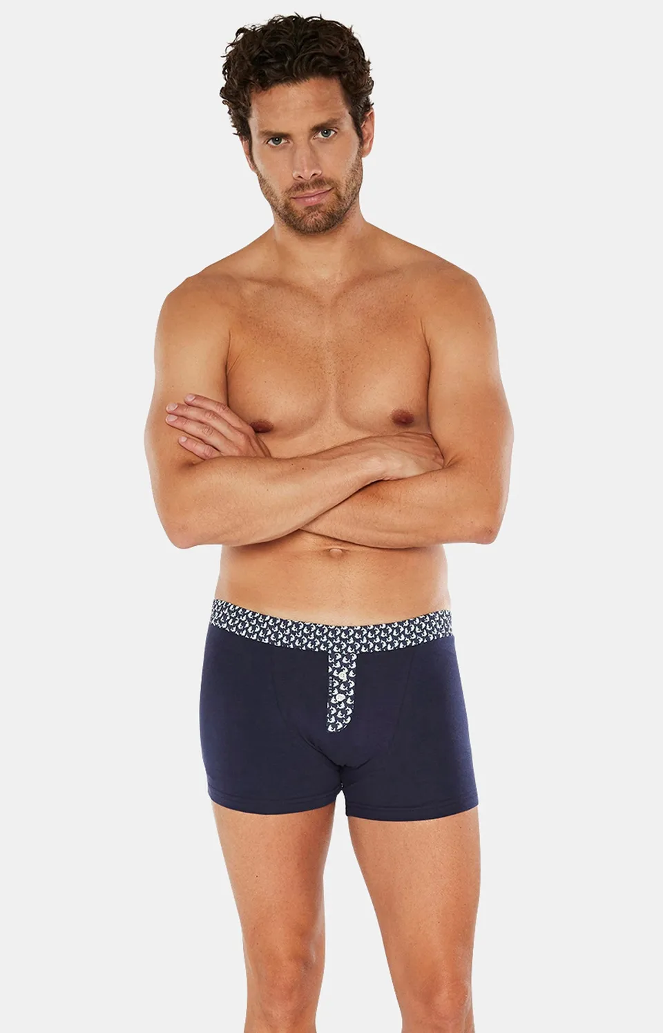 arthur-bob-club-boxer-enfant-marine-coton image 1