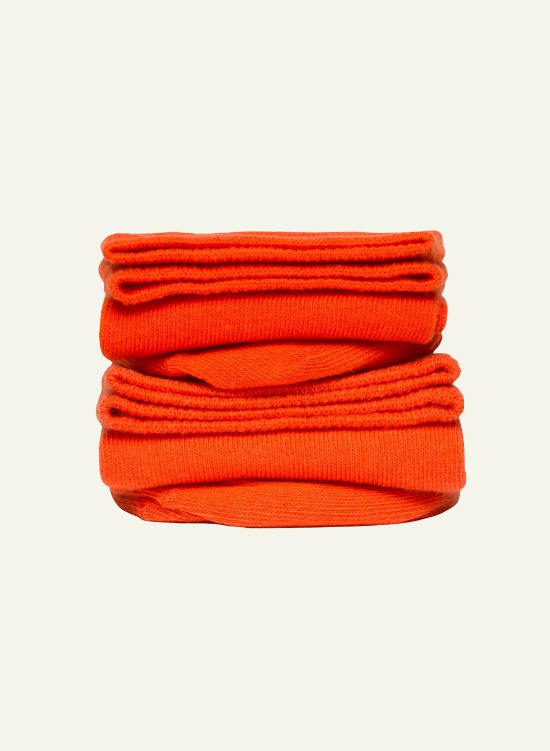 archiduchesse-courte-orange-citrouille-chaussettes-coton-courtes image 1