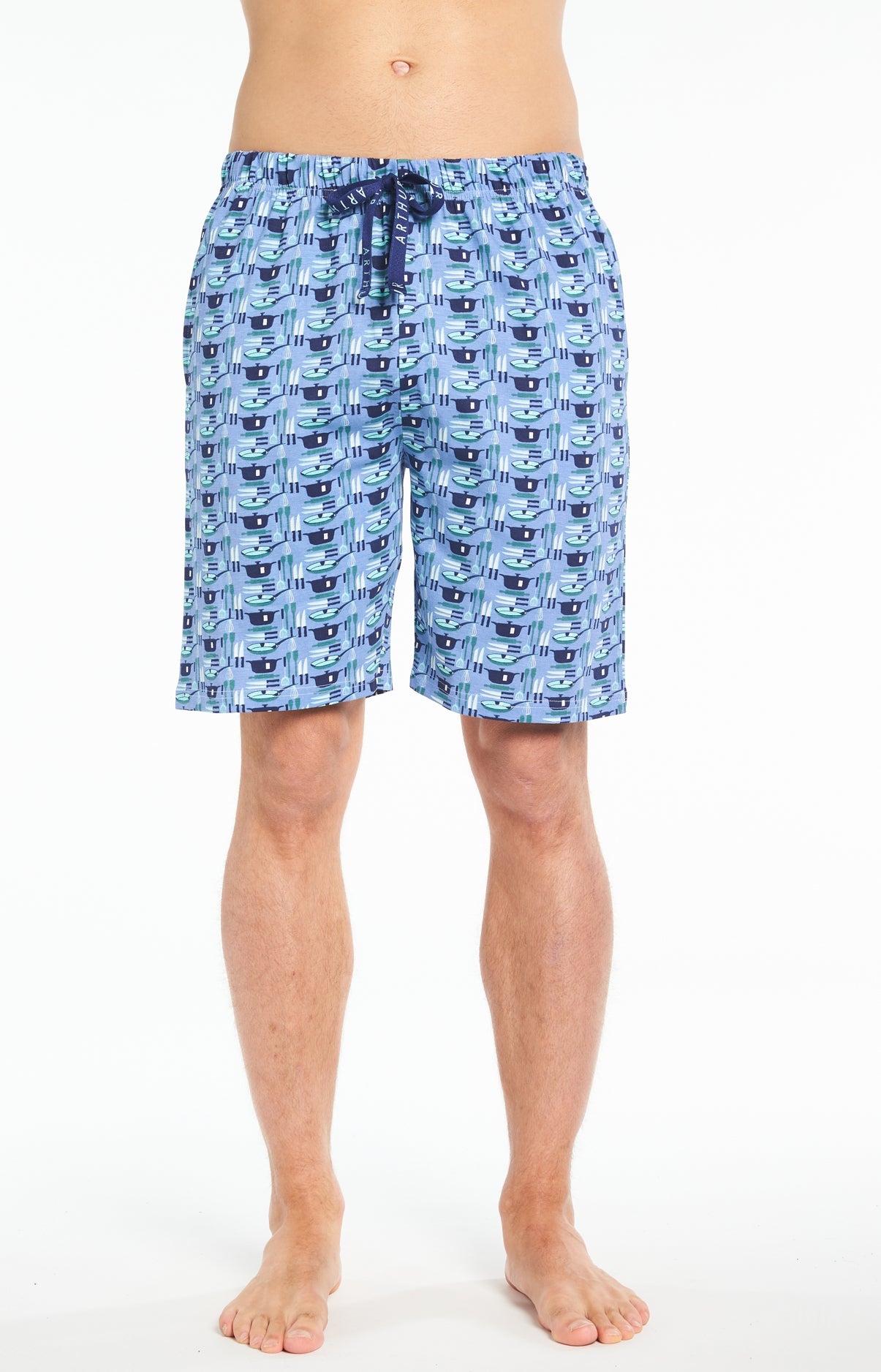 arthur-bob-c-est-moi-le-chef-pyjashort-bleu-coton-bio image 6
