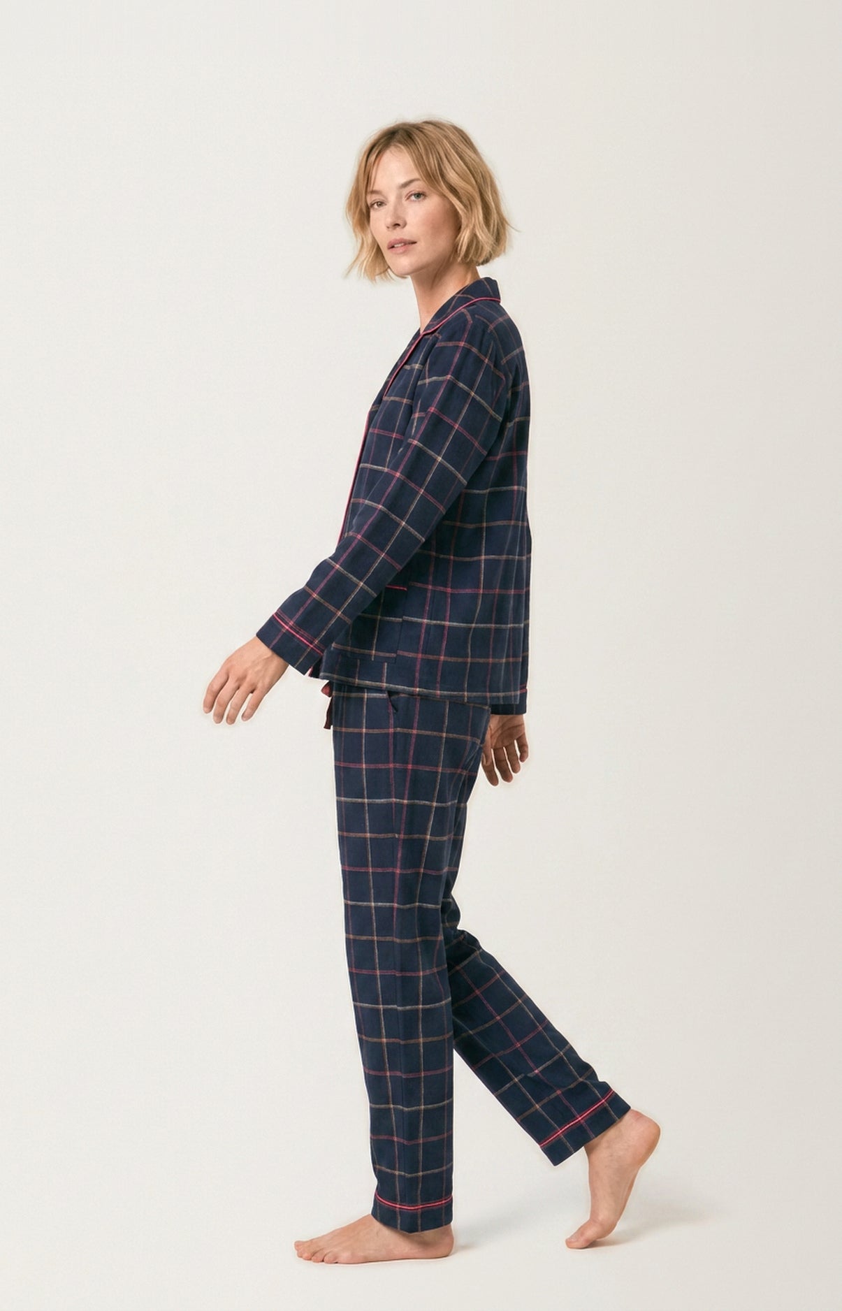 arthur-bob-windy-pyjama-flanelle-femme-marine image 4