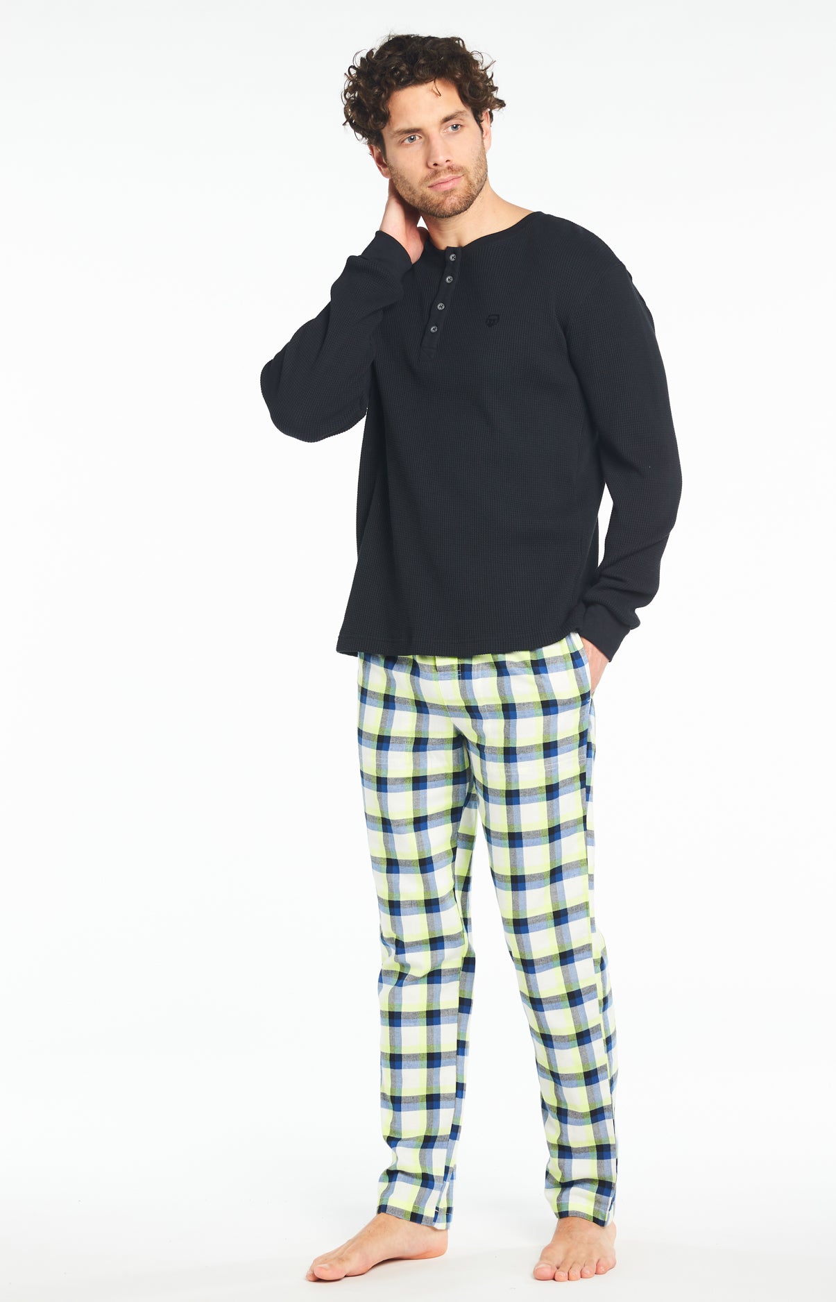 arthur-bob-tee-shirt-uni-t-shirt-homme-noir-coton image 6