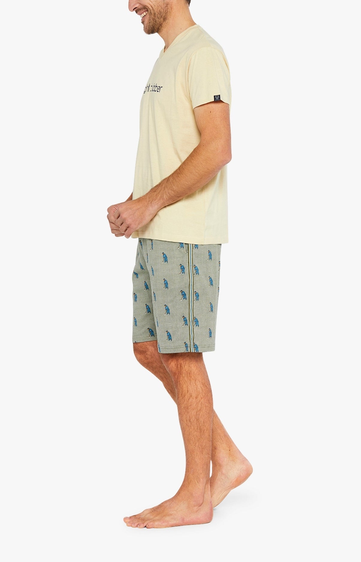 arthur-bob-night-clubber-pyjashort-bio-kaki-l image 2