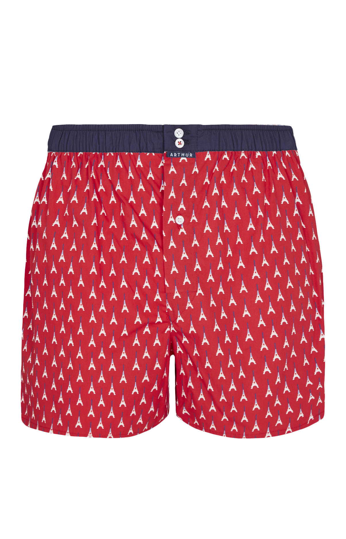arthur-le-club-n-1140-cale-on-coton-bio-rouge image 3