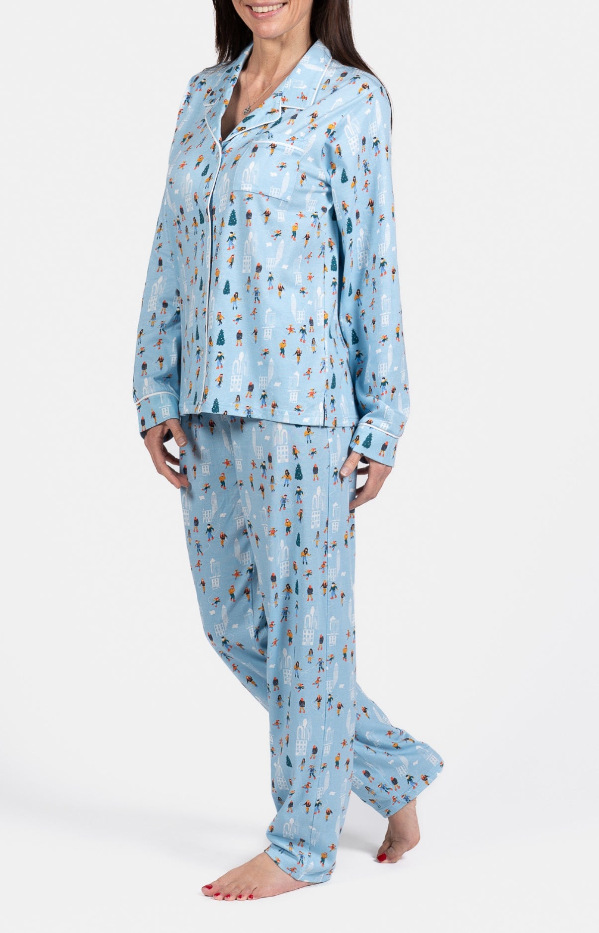 arthur-bob-matin-glace-pyjama-jade-coton image 5