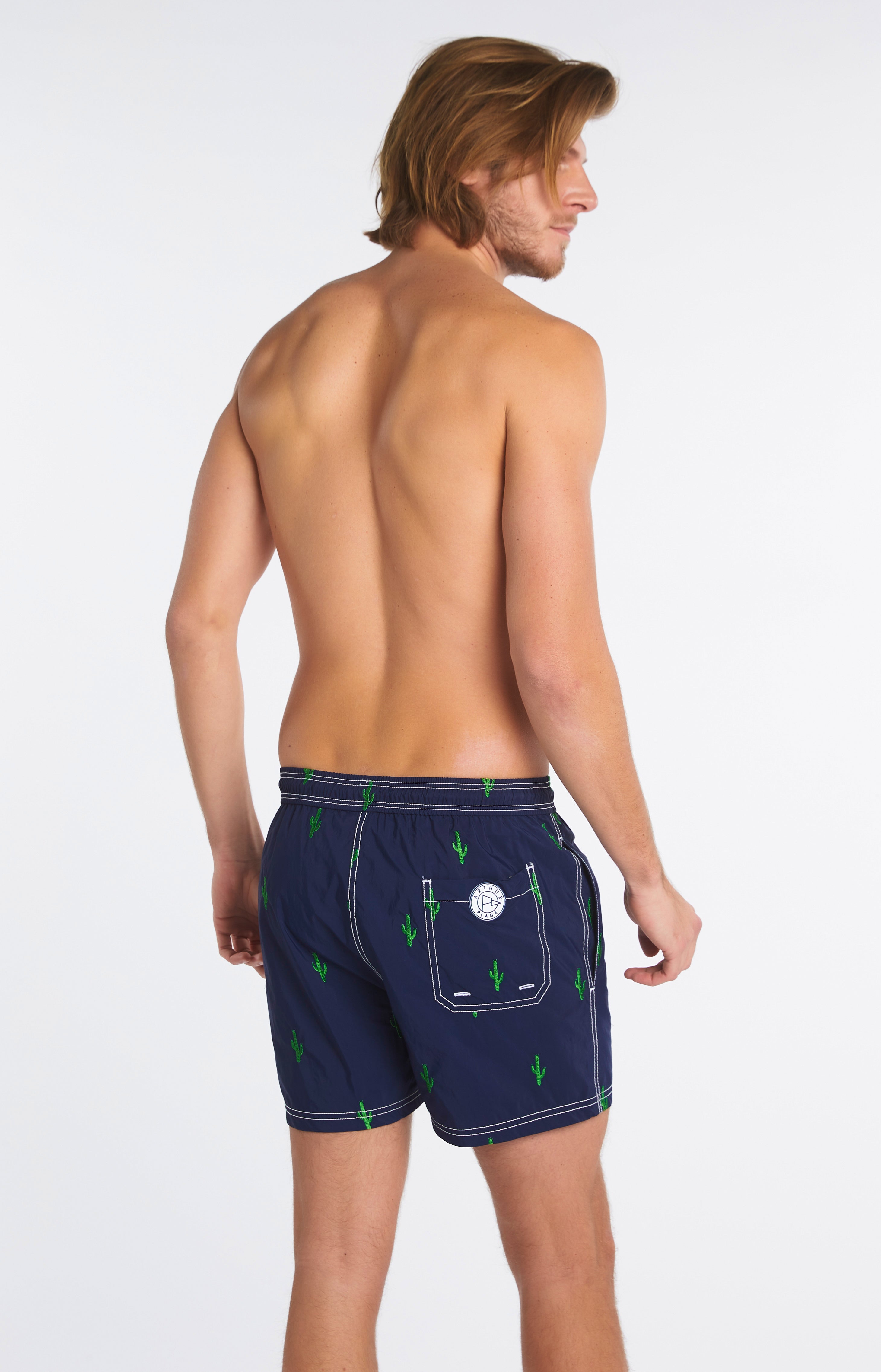 arthur-bob-cactus-short-de-bain-marine-taille-l-poches image 6