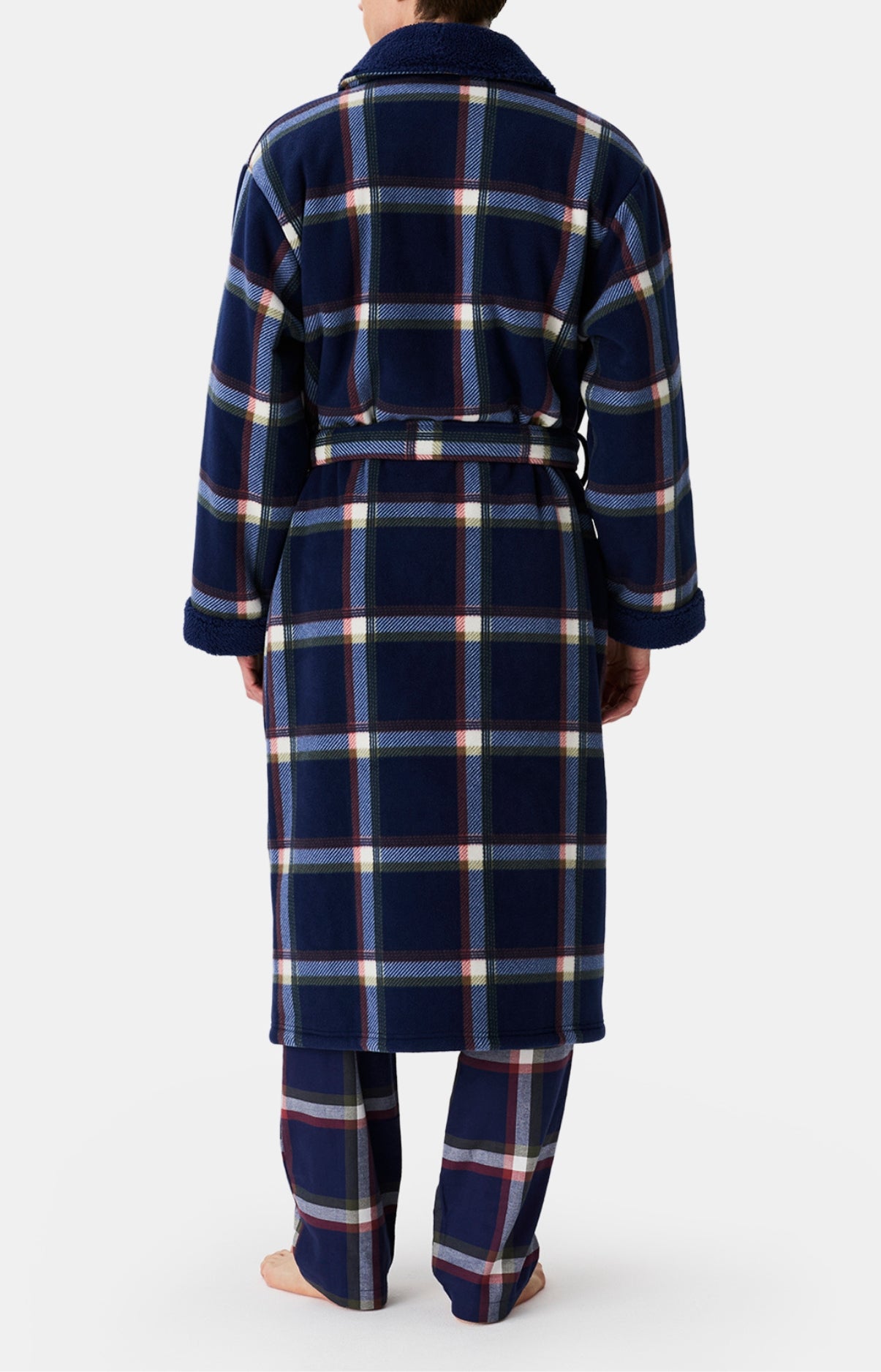 arthur-bob-luka-robe-de-chambre-homme-polaire-marine image 6