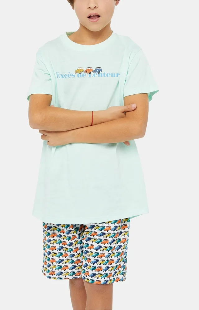 arthur-bob-pyjashort-enfant-2cv-multicolore image 1