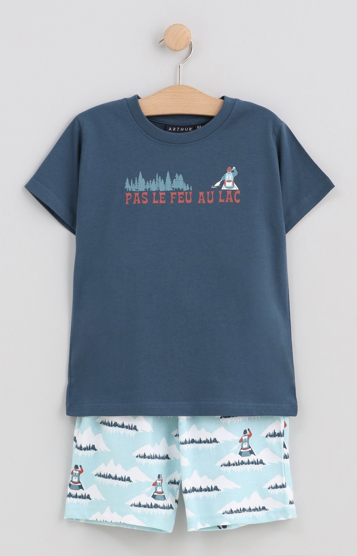 arthur-bob-cano-pyjashort-enfant-glac-8a-coton-l-ger image 1