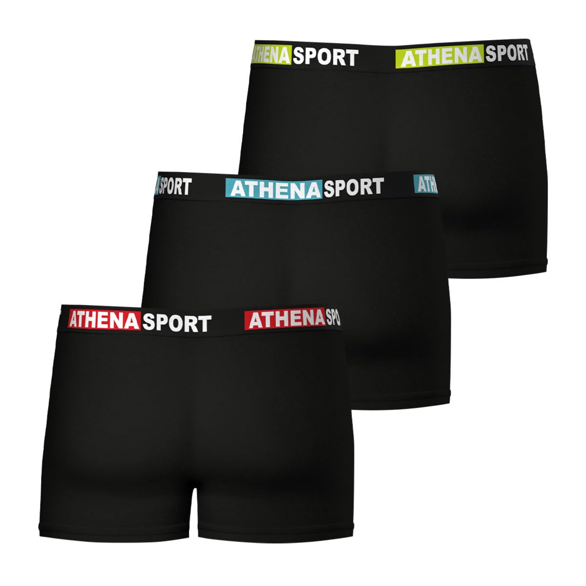 athena-daily-sport-lot-3-boxers-homme-coton image 4