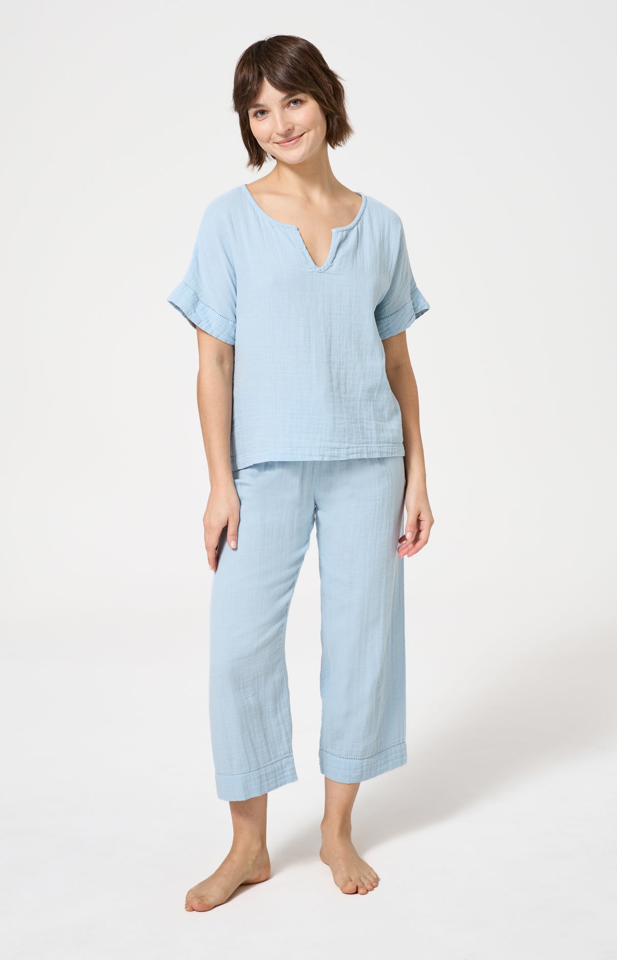 arthur-bob-pyjama-brume-d-t-ciel-gaze-coton-bio-femme image 1