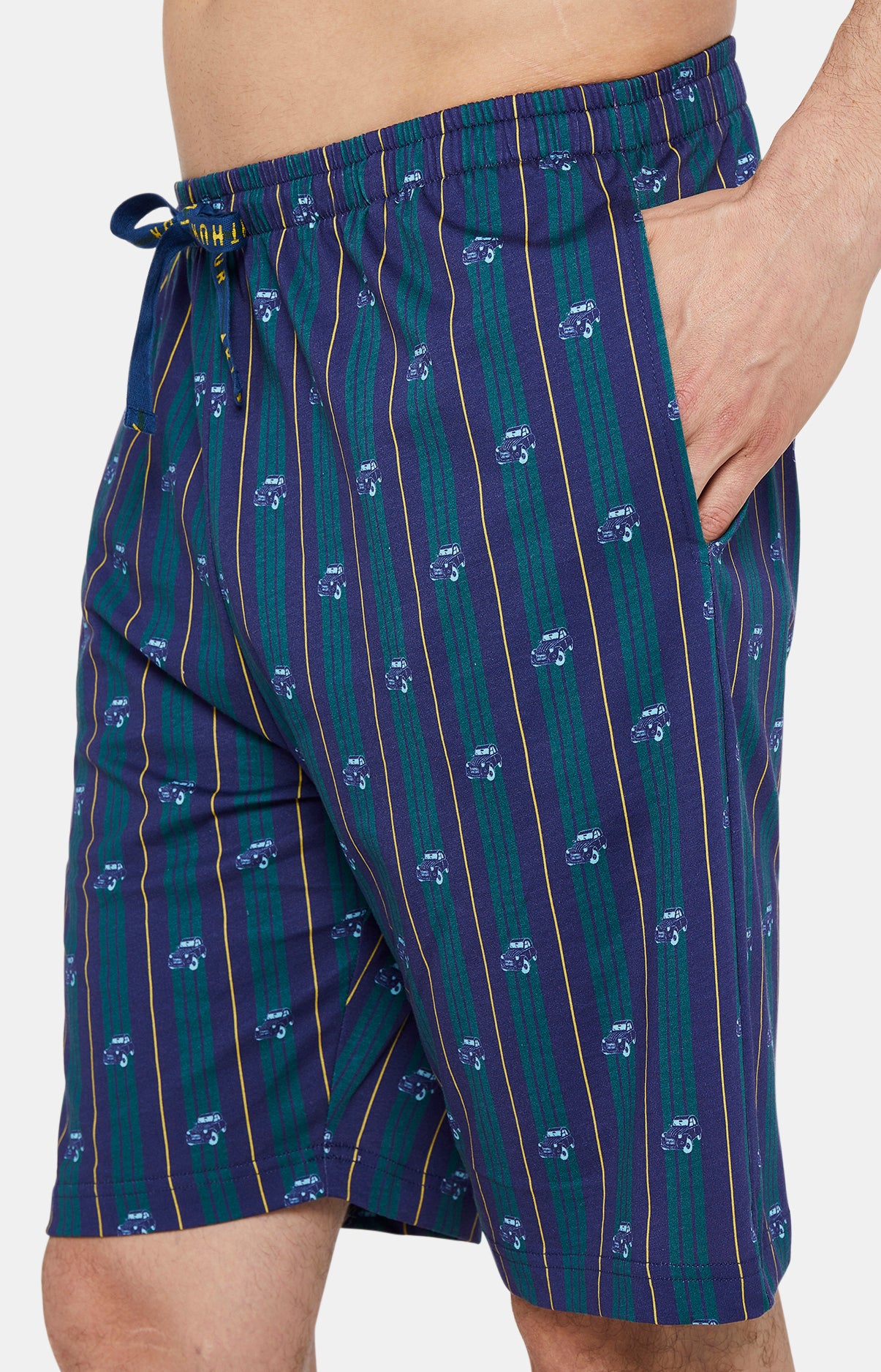 arthur-bob-2cv-infatiguable-pyjashort-marine-coton-bio-homme image 5