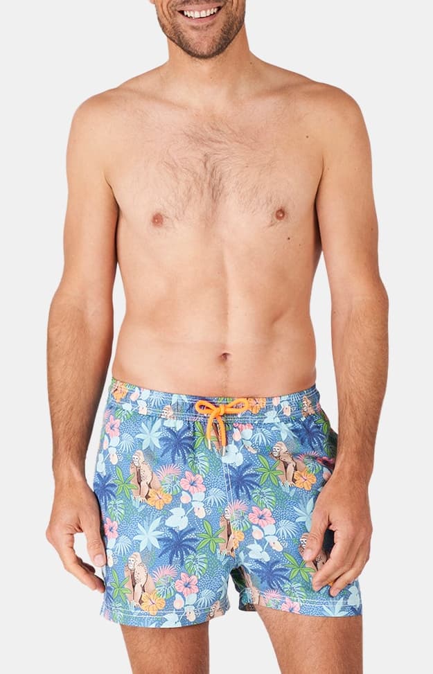 arthur-bob-jungle-short-de-bain-homme-denim-recycl image 1